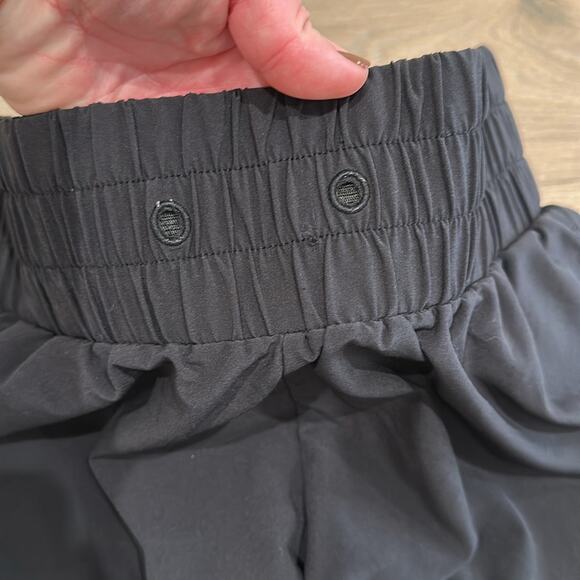 Z BY ZELLA Black High Waist Active Workout Lounge Jogger Pants Bottoms Size 8 - Picture 9 of 10